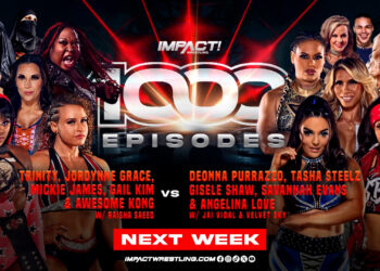 IMPACT Wrestling anuncia varias luchas para el segundo show semanal IMPACT 1000