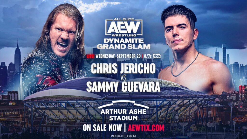 Apuestas AEW Dynamite Grand Slam 2023: Chris Jericho vs. Sammy Guevara