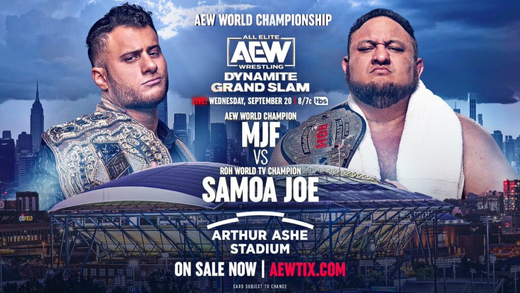 Apuestas AEW Dynamite Grand Slam 2023: MJF vs. Samoa Joe