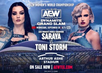 Apuestas AEW Dynamite Grand Slam 2023: Saraya vs. Toni Storm