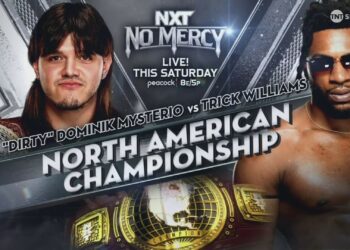 Dominik Mysterio y Trick Williams volverán a luchar por el Campeonato Norteamericano de NXT en No Mercy