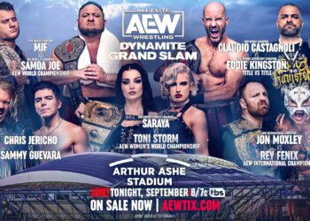 Resultados AEW Dynamite Grand Slam 20 de septiembre de 2023