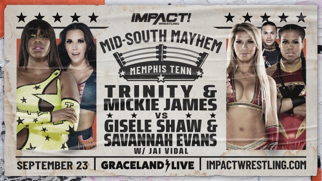 SPOILERS IMPACT Wrestling Mid-South Mayhem 22 y 23 de septiembre de 2023