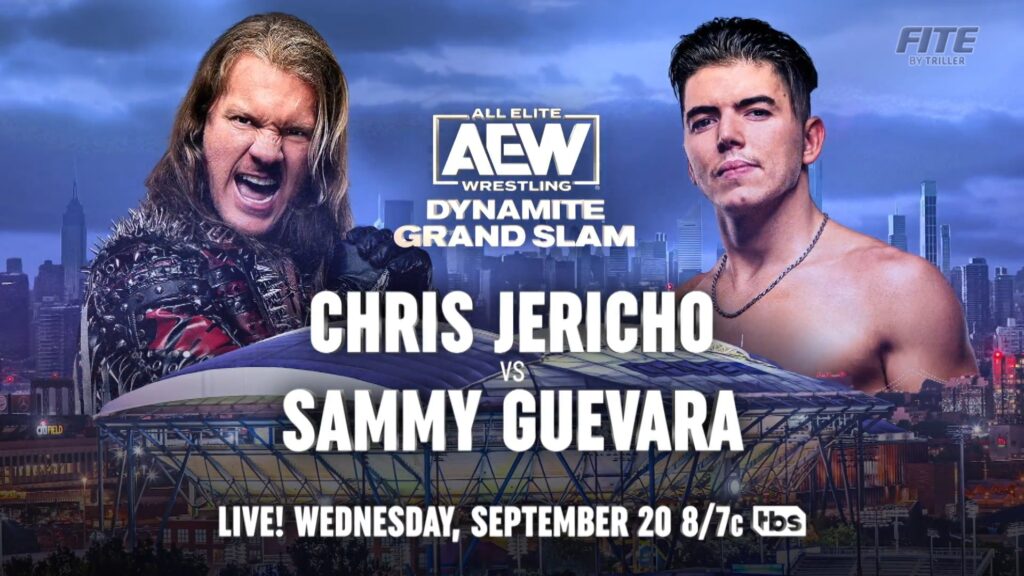 Chris Jericho se enfrentará a Sammy Guevara en AEW Dynamite Grand Slam 2023