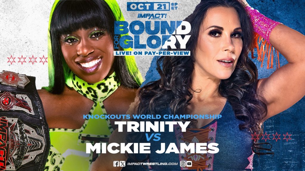 Mickie James retará a Trinity por el Campeonato Mundial de Knockouts de IMPACT en Bound For Glory 2023