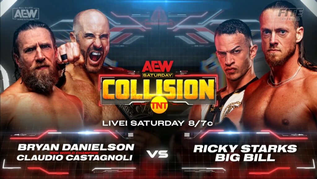 AEW amplía la cartelera del show de Collision del 16 de septiembre