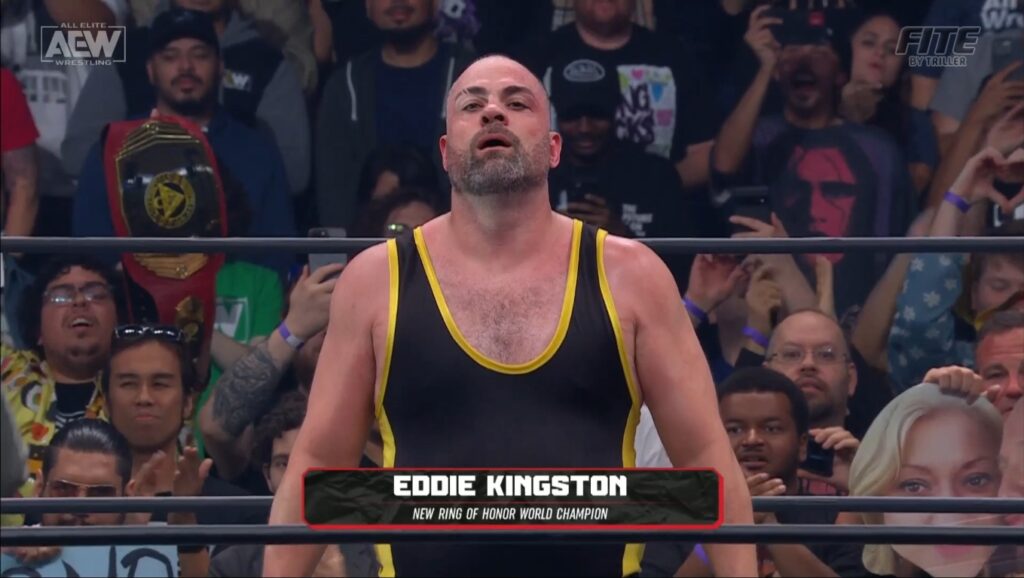 Eddie Kingston gana el Campeonato Mundial de ROH en AEW Dynamite Grand Slam 2023