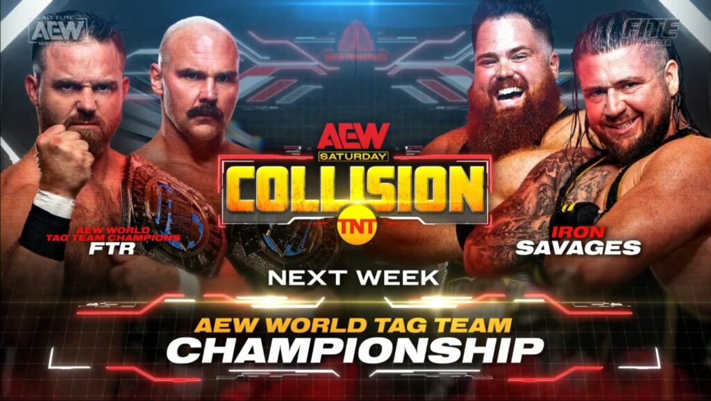 Confirmada una lucha titular para el episodio de AEW Collision del 16 de septiembre de 2023