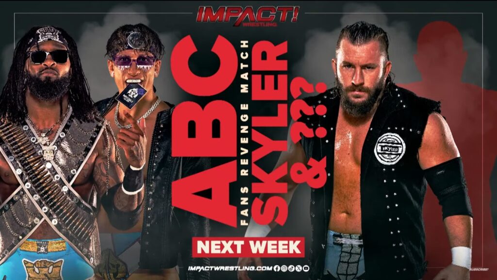 IMPACT Wrestling anuncia varias luchas para su show semanal del 5 de octubre
