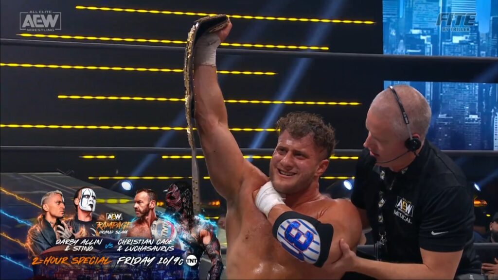 MJF retiene el Campeonato Mundial de AEW en Dynamite Grand Slam