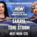 Saraya y Toni Storm lucharán por el Campeonato Mundial Femenino de AEW en Dynamite Grand Slam Saraya y Toni Storm lucharán por el Campeonato Mundial Femenino de AEW en Dynamite Grand Slam