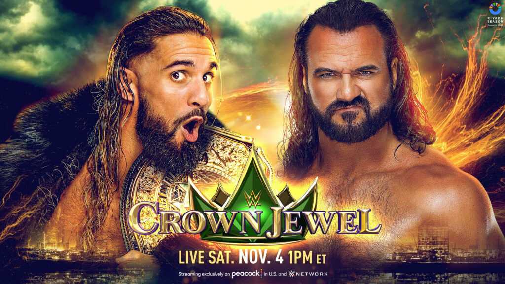 Seth Rollins y Drew McIntyre lucharán en Crown Jewel por el Campeonato Mundial Peso Pesado de WWE