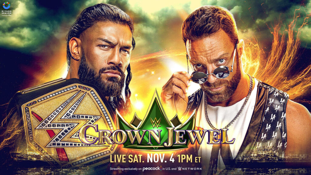 Cartelera WWE Crown Jewel 2023 actualizada