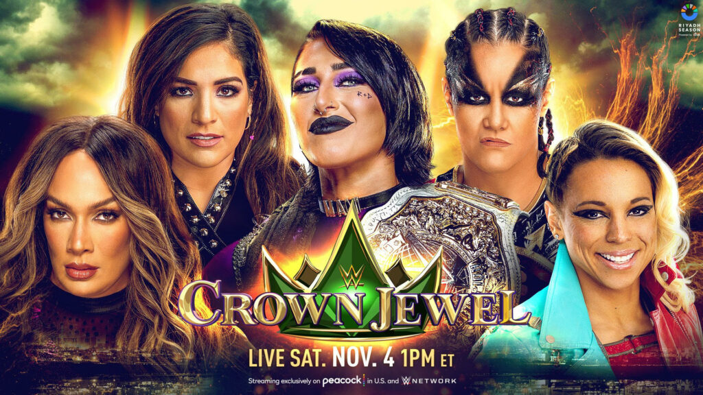 Rhea Ripley defenderá el Campeonato Mundial Femenino de WWE en un 'Fatal 5-Way' en Crown Jewel 2023