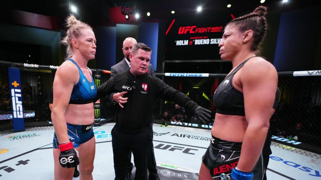 Mayra Bueno Silva pierde su victoria ante Holly Holm