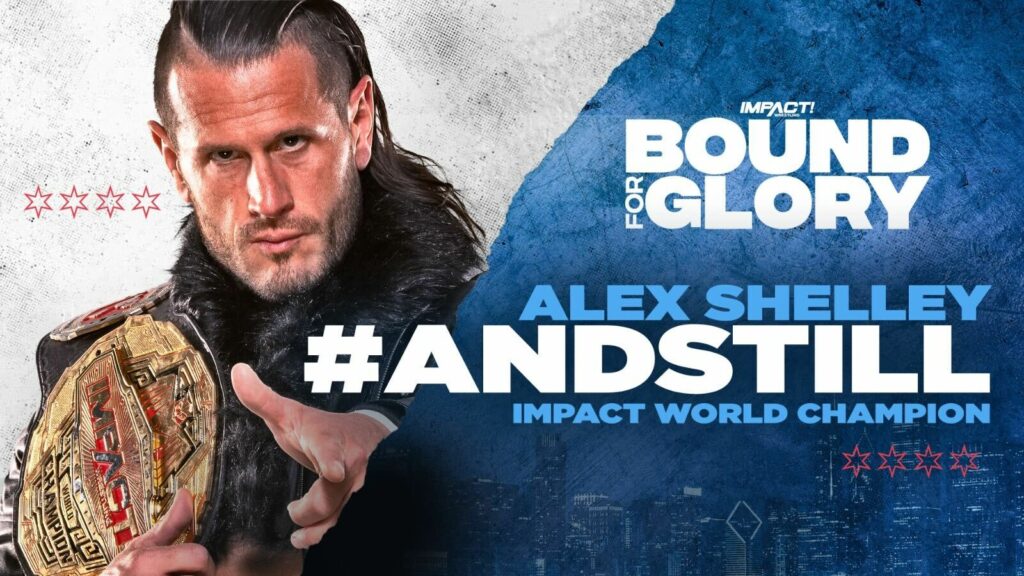 Alex Shelley retiene el Campeonato Mundial de IMPACT en Bound for Glory 2023