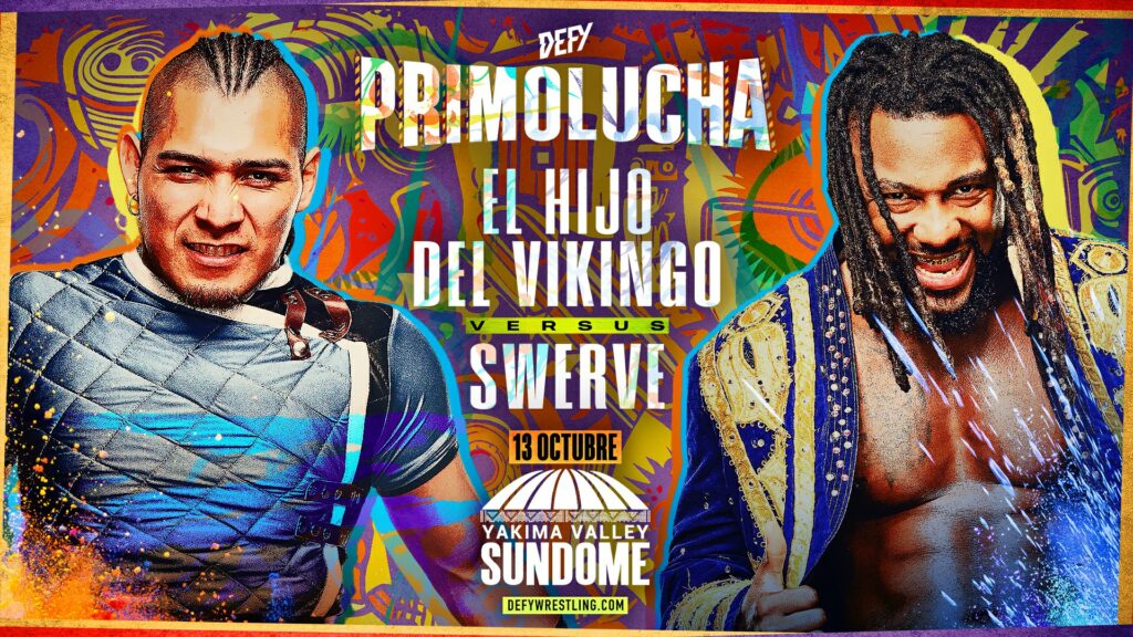 Resultados DEFY Primolucha: Swerve Strickland vs. El Hijo del Vikingo