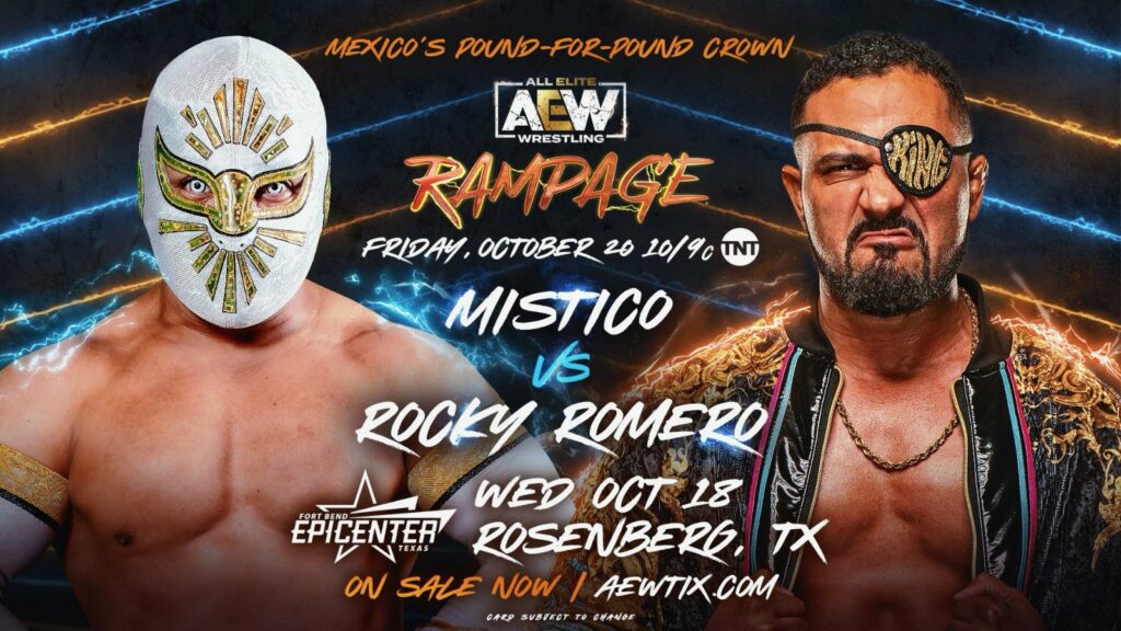 Cartelera AEW Rampage 13 de octubre de 2023