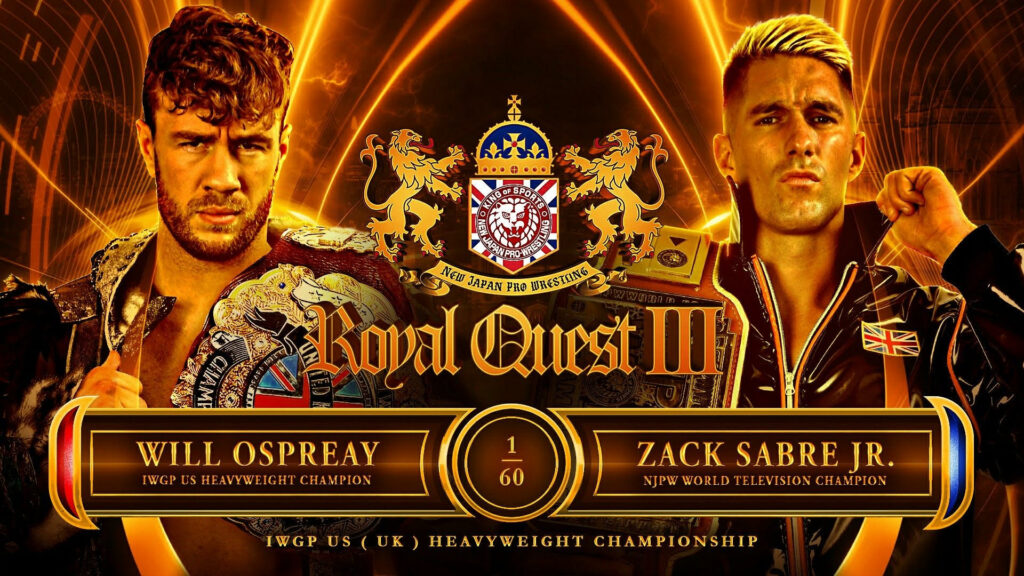 Resultados NJPW Royal Quest III: Will Ospreay vs. Zack Sabre Jr.