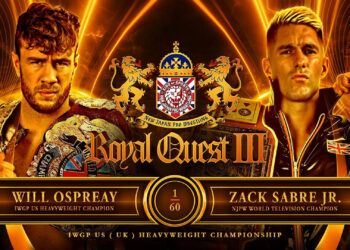 Resultados NJPW Royal Quest III: Will Ospreay vs. Zack Sabre Jr.