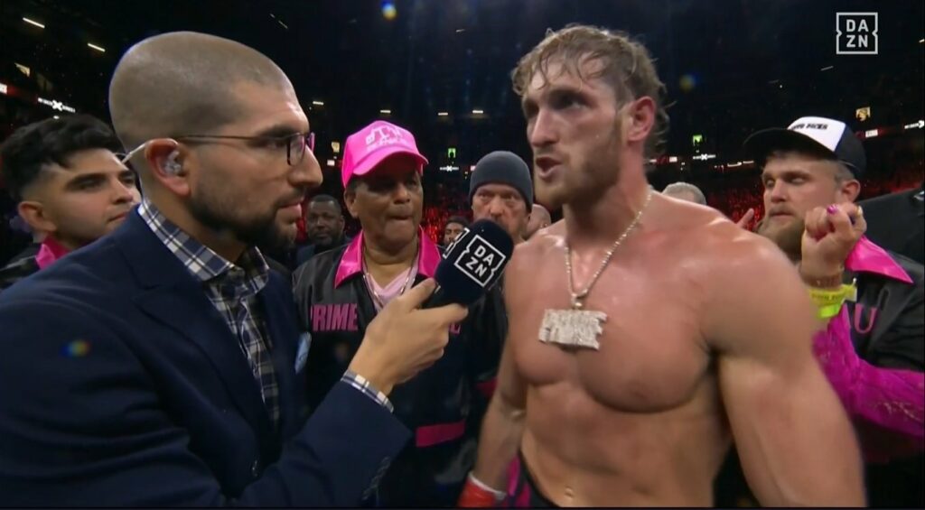 Logan Paul reta a Rey Mysterio a una lucha por el Campeonato de Estados Unidos tras derrotar a Dillon Danis