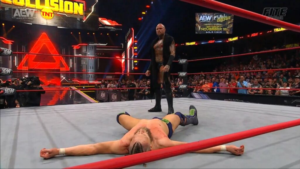 Malakai Black vuelve en AEW Collision y ataca a Bryan Danielson
