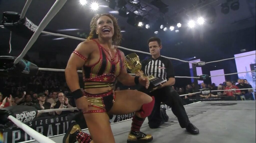 Jordynne Grace gana el Call Your Shot Gaunlet Match en IMPACT Bound For Glory 2023