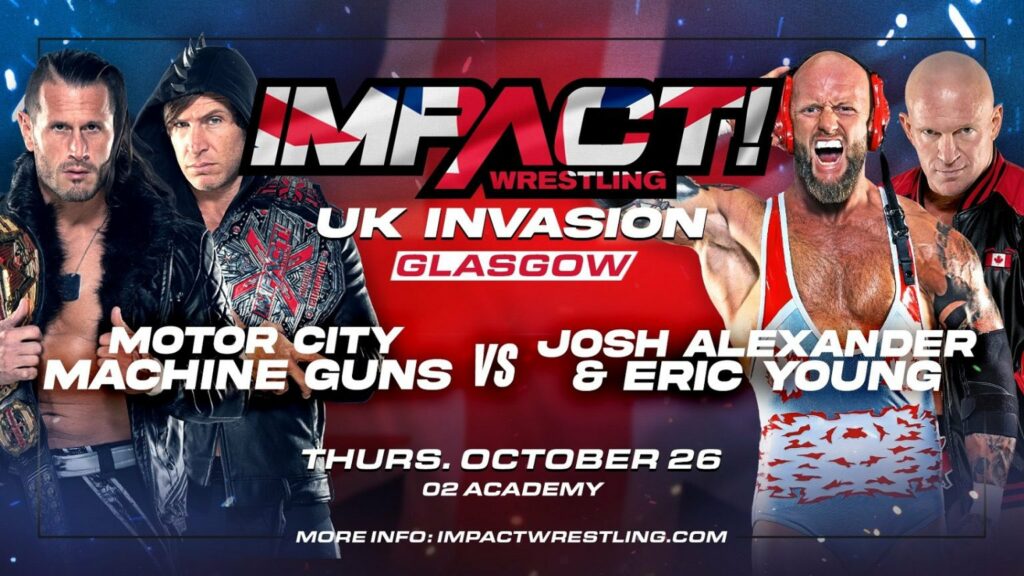 SPOILERS IMPACT Wrestling UK Invasion Tour 26 de octubre de 2023