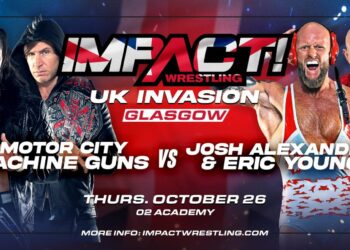 SPOILERS IMPACT Wrestling UK Invasion Tour 26 de octubre de 2023