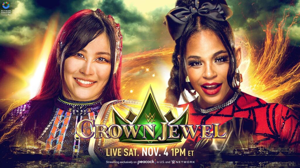 Cartelera WWE Crown Jewel 2023 actualizada