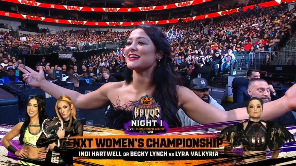 Lyra Valkyria aparece en WWE RAW y tiene un careo con Becky Lynch