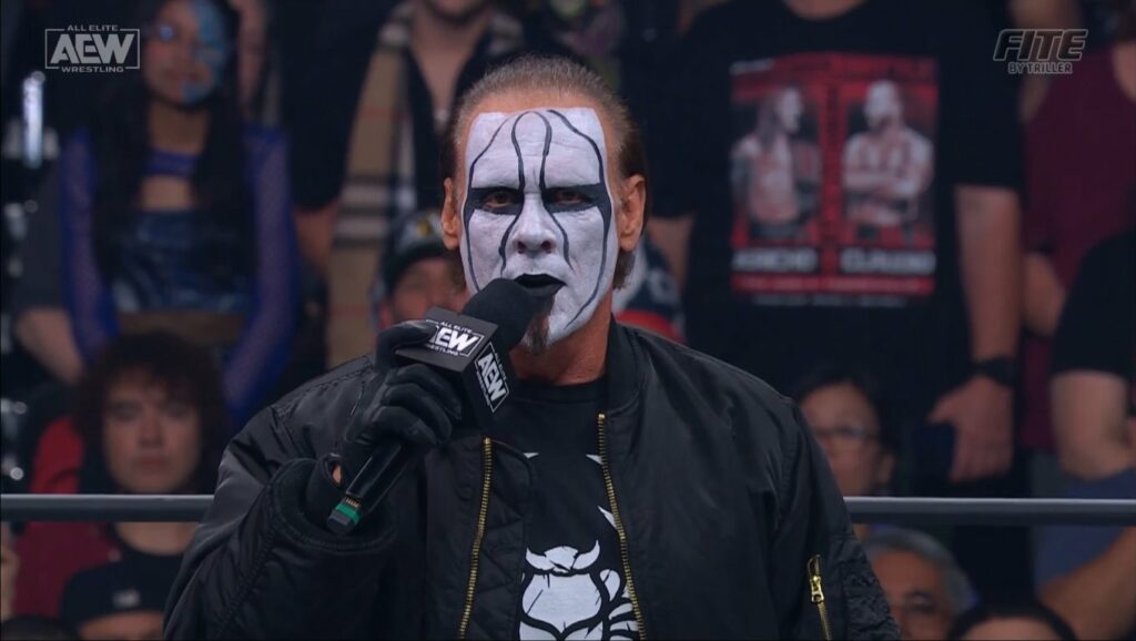 Sting anuncia que se retirará en AEW Revolution 2024