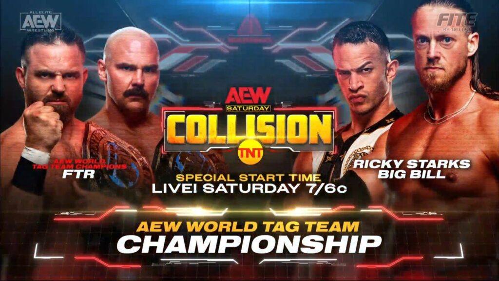 Confirmadas dos luchas para el episodio de AEW Collision del 7 de octubre de 2023