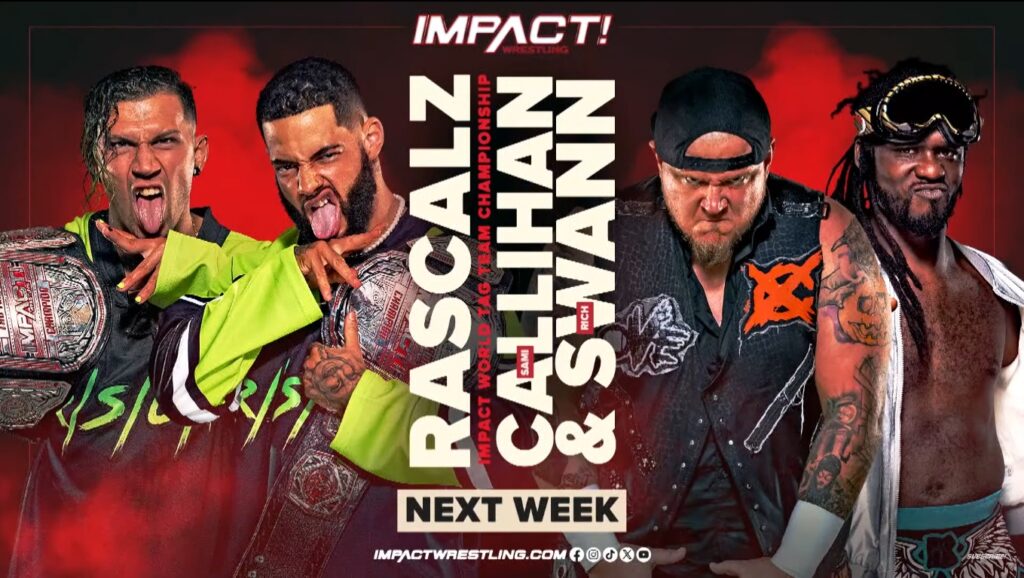 IMPACT Wrestling anuncia varias luchas para su show semanal del 12 de octubre