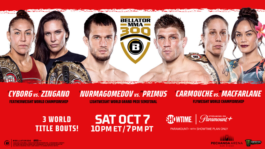 Resultados Bellator 300: Nurmagomedov vs. Primus