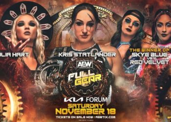 Apuestas AEW Full Gear 2023: Kris Statlander vs. Julia Hart vs. Skye Blue