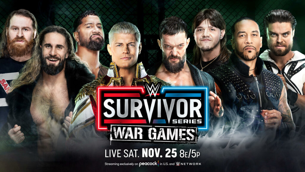 POSIBLE SPOILER: quintos integrantes del ‘WarGames Match’ masculino en Survivor Series 2023