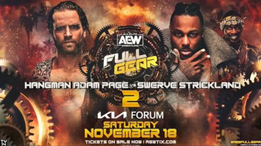 Analizamos las cuotas para el duelo de AEW Full Gear 2023 entre Swerve Strickland y ‘Hangman’ Adam Page.