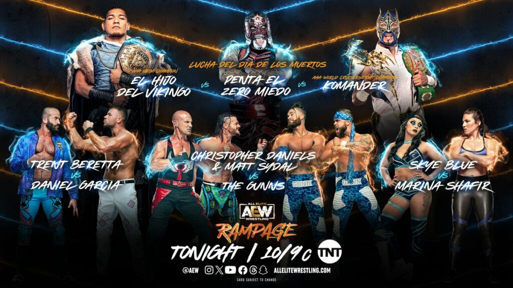 Resultados AEW Rampage 3 de noviembre de 2023