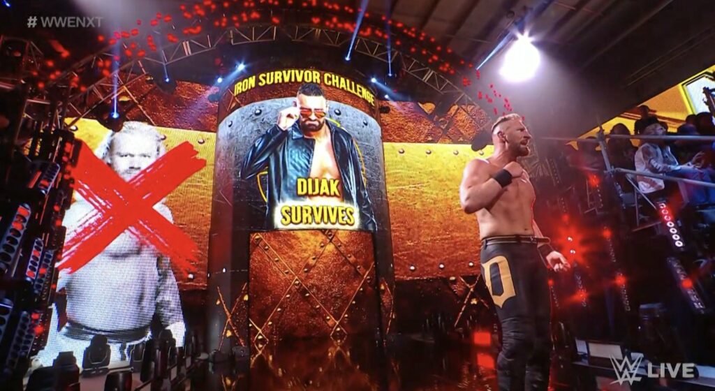 Dijak se clasifica al Iron Survivor Challenge masculino de NXT Deadline 2023