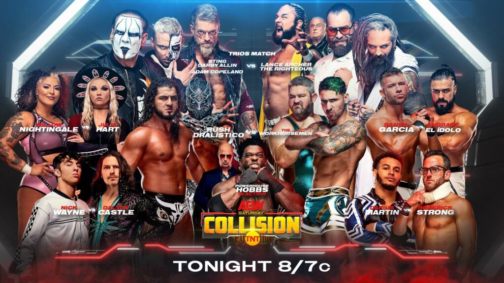 Resultados AEW Collision 11 de noviembre de 2023