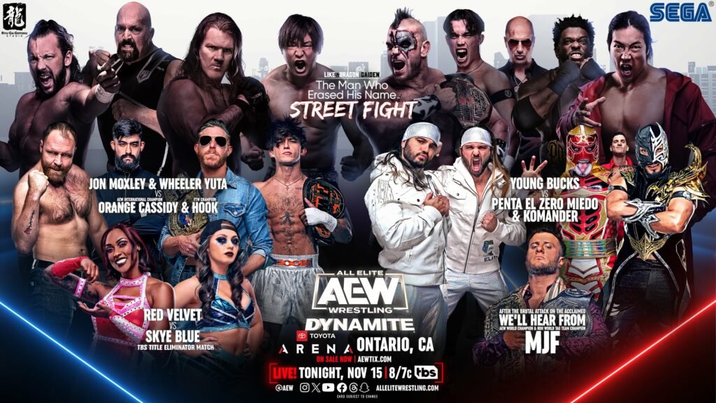 Resultados AEW Dynamite 15 de noviembre de 2023