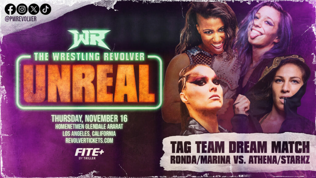 Resultados Wrestling REVOLVER Unreal: Ronda Rousey, Jon Moxley y más