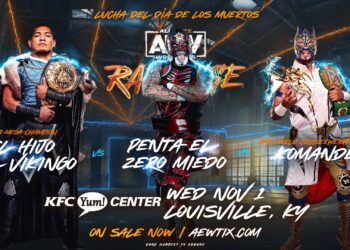 Cartelera AEW Rampage 3 de noviembre de 2023