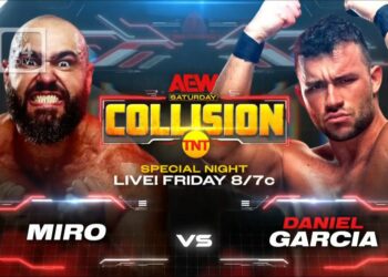 Confirmadas tres luchas para el episodio de AEW Collision del 17 de noviembre de 2023