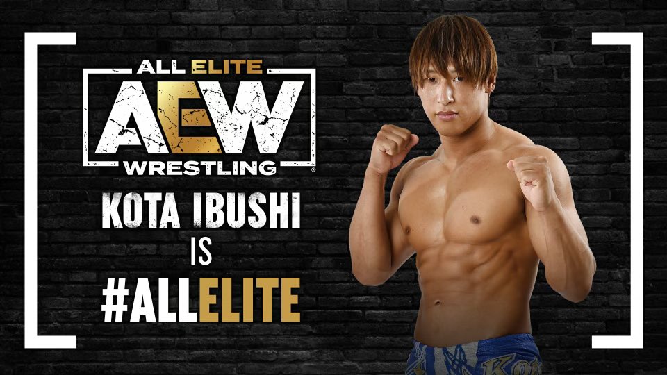 AEW hace oficial la contratación de Kota Ibushi