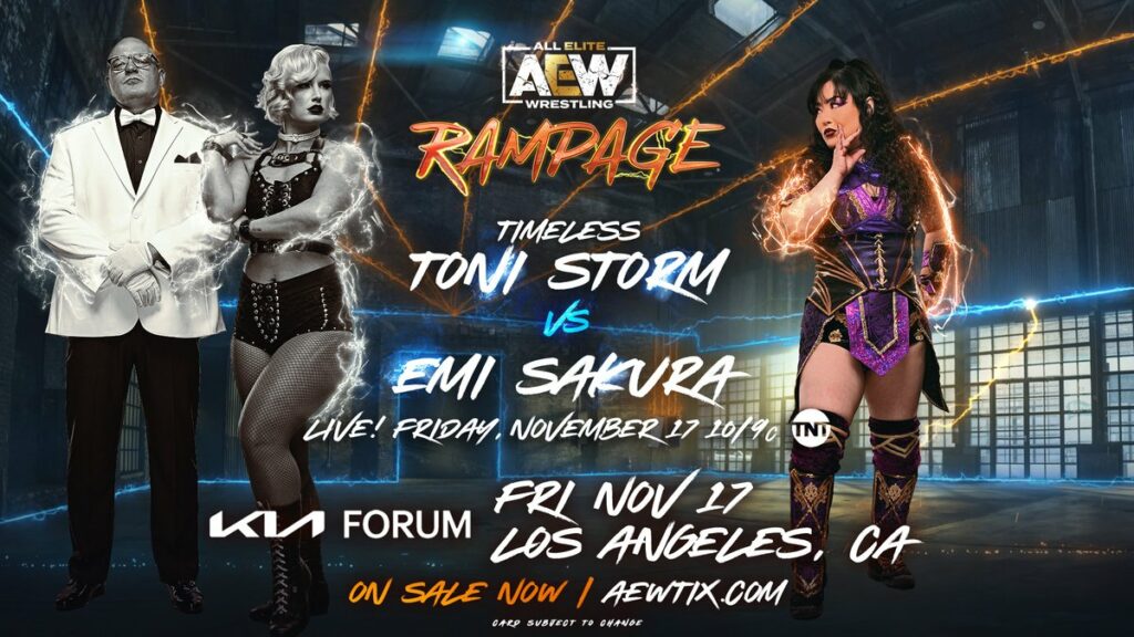 Resultados AEW Rampage 17 de noviembre de 2023