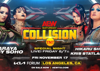 Resultados AEW Collision 17 de noviembre de 2023