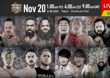 Resultados NJPW World Tag League 2023 (noche 1)