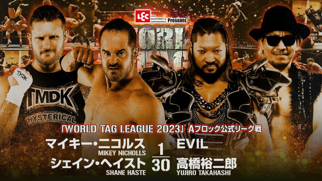 Resultados NJPW World Tag League 2023 (noche 3)